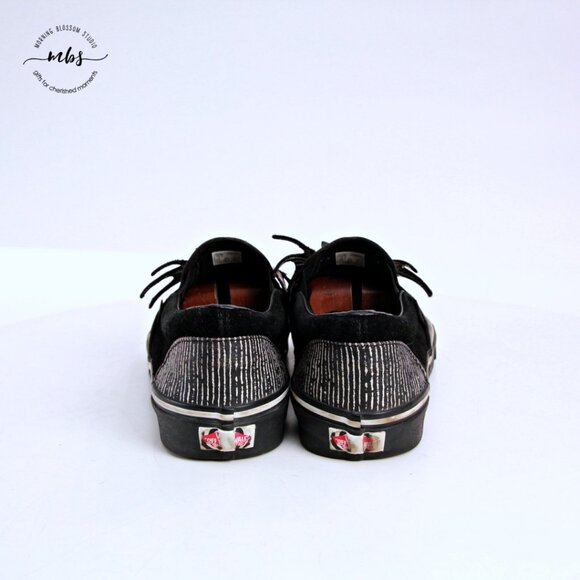 Vans Nightmare Before Christmas Jack Skellington‎ Slip Ons Black White Men 10 main image 6